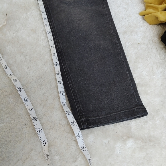NWT Massimo Dutti Black Crop Jeans Size 2 - Picture 15 of 15